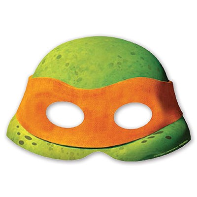 Маска ниндзя из картона
