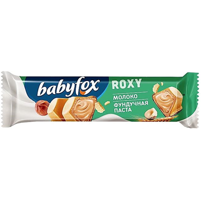 Батончик BabyFox вафля молоко фундук
