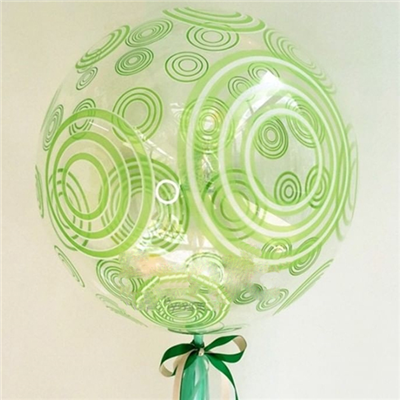 К BUBBLE 20" Кристалл Green круги