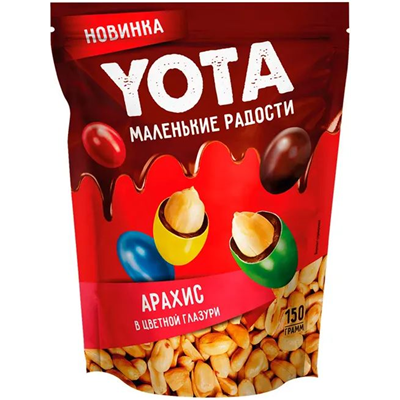 Драже Yota арахис в глазури 150г