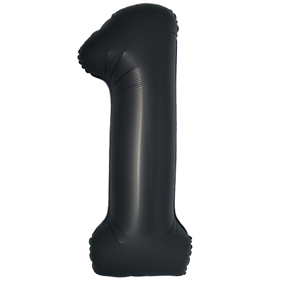 Ф ЦИФРА 1  40" SLIM Satin Black