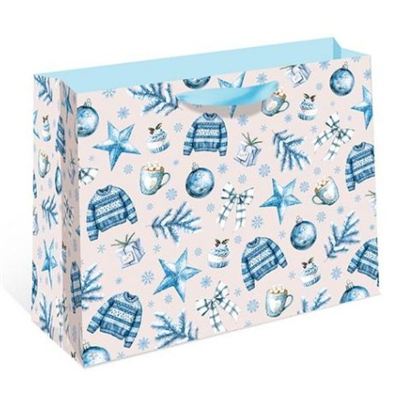 Пакет НГ Настроение микс2 50х40х25см