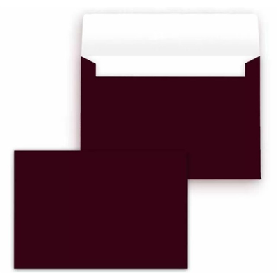 Конверт д/денег А5 Темно-бордовый