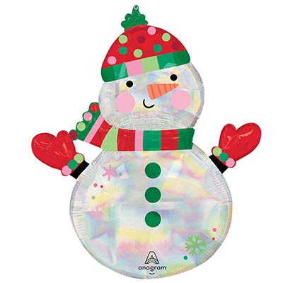 А ФИГУРА/P45 Снеговик голография