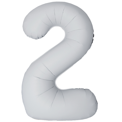 Ф ЦИФРА 2  40" SLIM Matte White