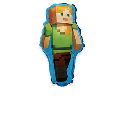 К М/ФИГУРА Человек Пиксельный зеленый