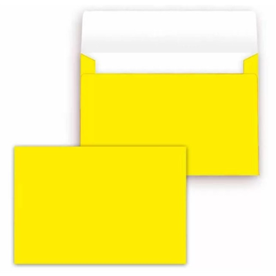 Конверт д/денег А5 Ярко-желтый