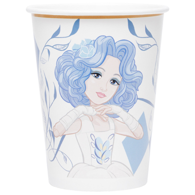 Стакан Буратино Мальвина 250мл 6шт