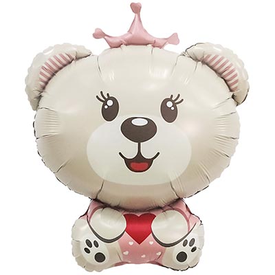 Р ФИГУРА Медведица принцесса с сердечком