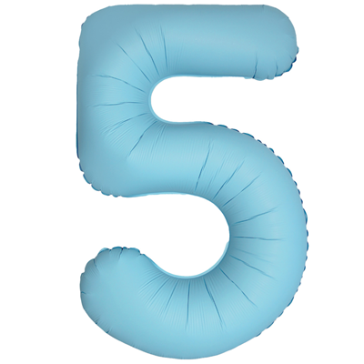 Ф ЦИФРА 5  40" SLIM Matte Baby Blue