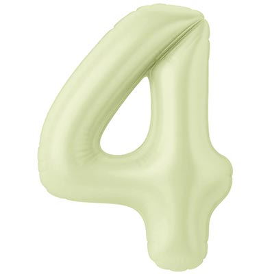 Р ЦИФРА 4  40" Пыльный лайм