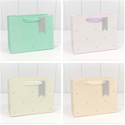 Пакет подар Эксклюзив микс 23х18х10см