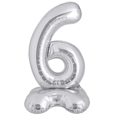 К ЦИФРА 6 50" Silver на подставке