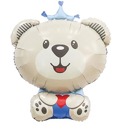 Р ФИГУРА Мишка принц с сердечком