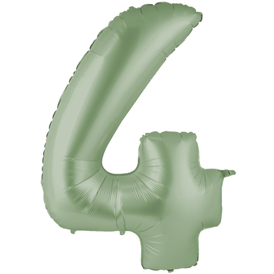 Г ЦИФРА 4  40" Сатин Olive Green