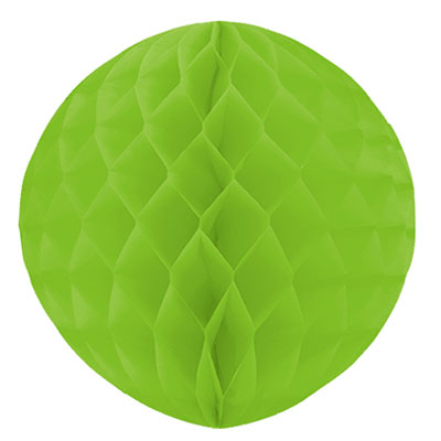 Шар бумажный светло-зеленый 30см/G