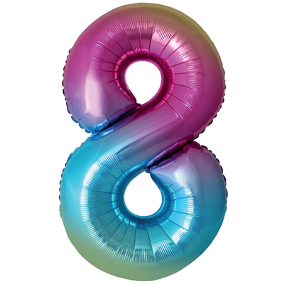 Ф ЦИФРА 8  40" SLIM Градиент