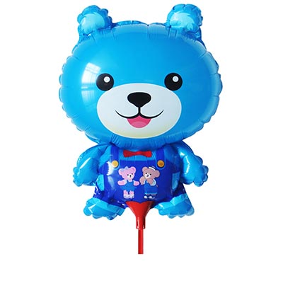 К М/ФИГУРА Мишка синий на палочке