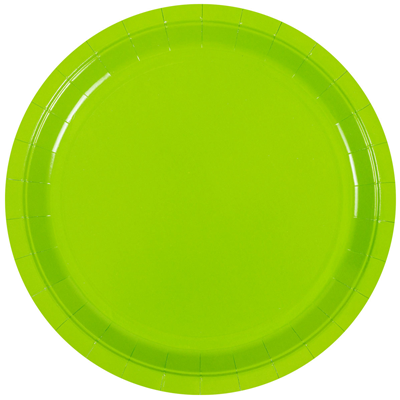 Тарелка светло-зеленая 23см 6шт/G