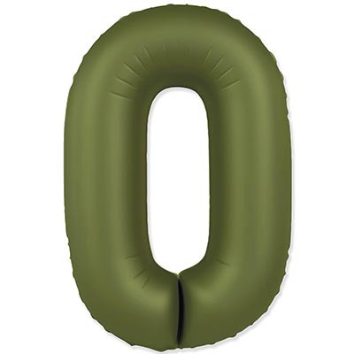 Ф ЦИФРА 0  40" SLIM Olive Green