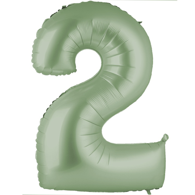 Г ЦИФРА 2  40" Сатин Olive Green