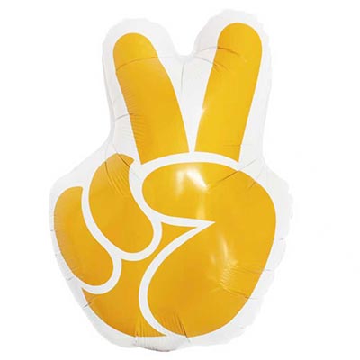 К ФИГУРА Жест из пальцев Мир и Победа