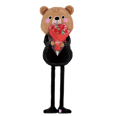 Б ФИГУРА Медведь с букетом