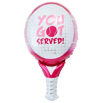 К ФИГУРА Ракетка теннисная розовая