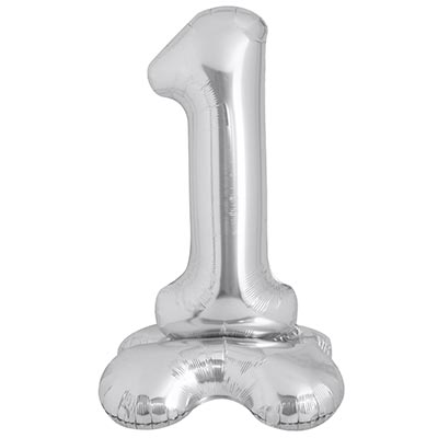 К ЦИФРА 1 50" Silver на подставке