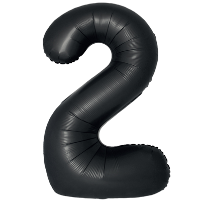 Ф ЦИФРА 2  40" SLIM Satin Black