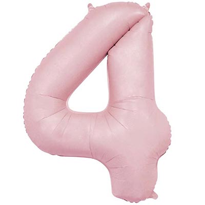 К ЦИФРА 4  40" Пастель Пыльная роза