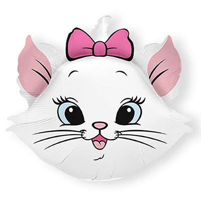 К ФИГУРА Кошечка белая с бантом