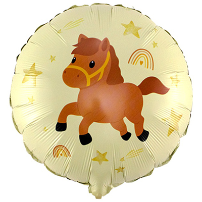 К 18" Лошадка коричневая