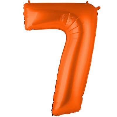 Г ЦИФРА 7  40" Пастель Orange