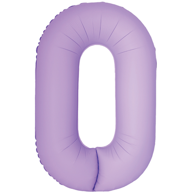 Ф ЦИФРА 0  40" SLIM Matte Lavanda