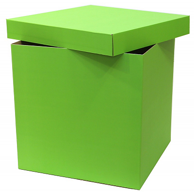 Купить коробку 70 70 70. Коробка для шаров. Коробка для шаров зеленая. Салатовая коробка. Коробка для шаров салатовая.
