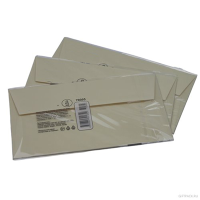 Конверт д/денег ванильный