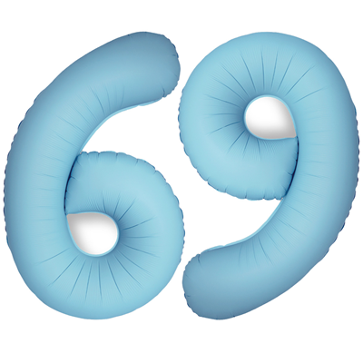 Ф ЦИФРА 6/9  40" SLIM Matte Baby Blue