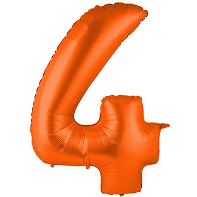 Г ЦИФРА 4  40" Пастель Orange