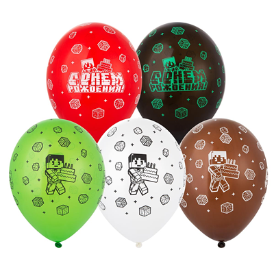 Шелкография пастель 14" С ДР Пиксели