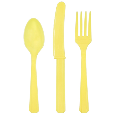 Столовые приборы Pastel Yellow 24шт/A