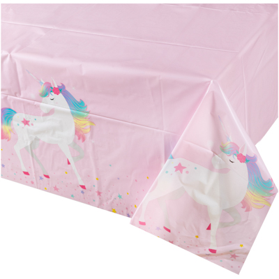 Скатерть п/э Единорог дивный 130х180см/G