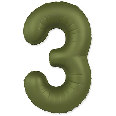 Ф ЦИФРА 3  40" SLIM Olive Green