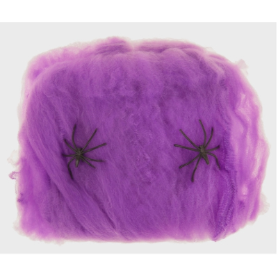 Паутина фиолетовая с 2 пауками