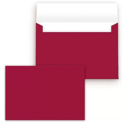 Конверт д/денег А5 Бордо