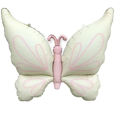 К ФИГУРА Бабочка бежево-розовая