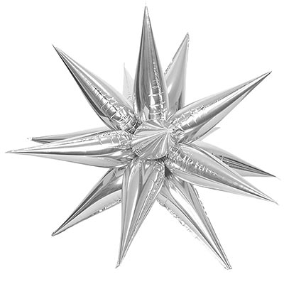 К 3D ЗВЕЗДА 50" Составная Silver