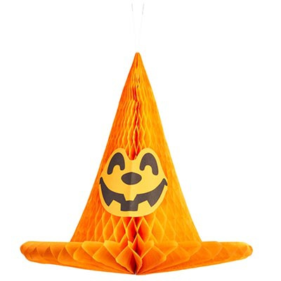 Фигура HWN Шляпа Ведьмы оранжевая 34см/G