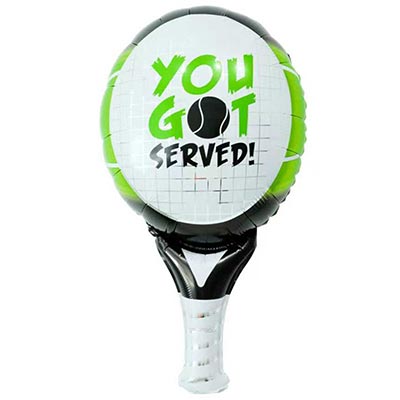 К ФИГУРА Ракетка теннисная зеленая