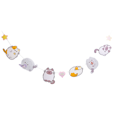 Гирлянда-растяжка ПушМяу 250см/G